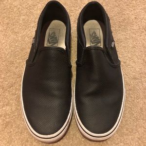Vans Women’s Size 9 Black slip on